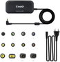 TOOQ Cargador Universal para Portátil 90W con 12 Conectores y USB